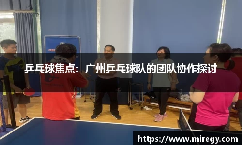 乒乓球焦点：广州乒乓球队的团队协作探讨